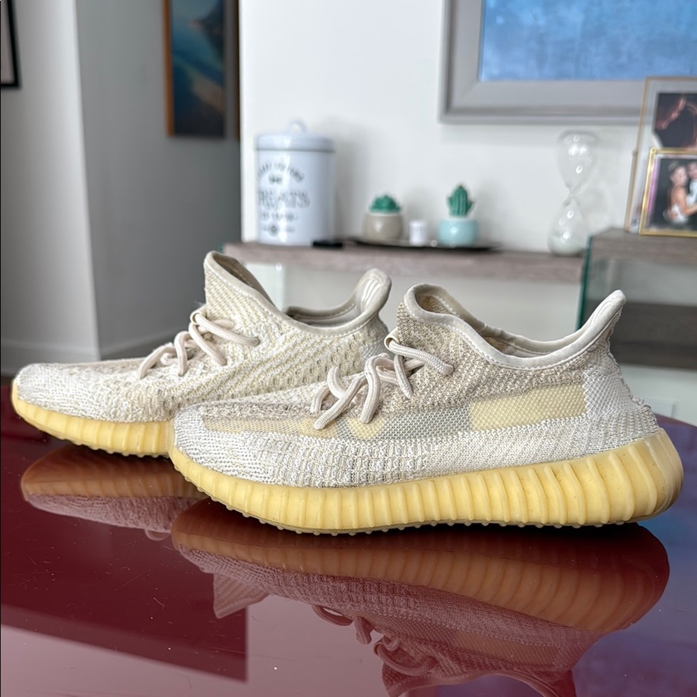 Adidas Yeezy Boost 350 V2 in Cream and Tan